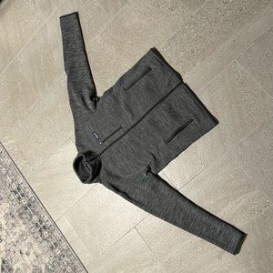 Patagonia Men's Grey Full Zip Better Sweater Jacket Cardigan. No pilling.